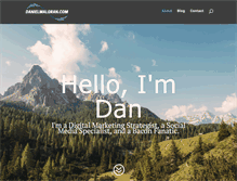 Tablet Screenshot of danielmalgran.com